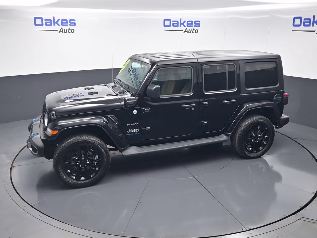 2023 Black Clearcoat Jeep Wrangler Sahara 4xe 4X4 SUV