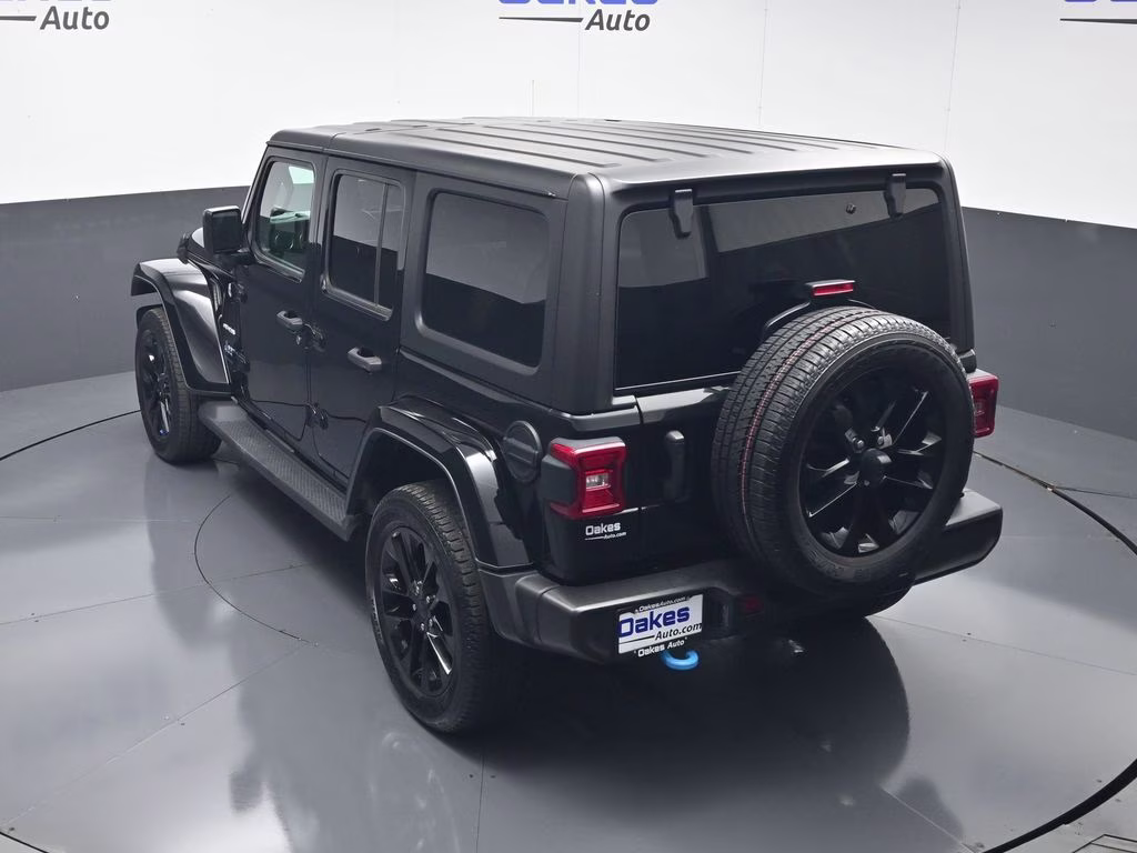 2023 Black Clearcoat Jeep Wrangler Sahara 4xe 4X4 SUV