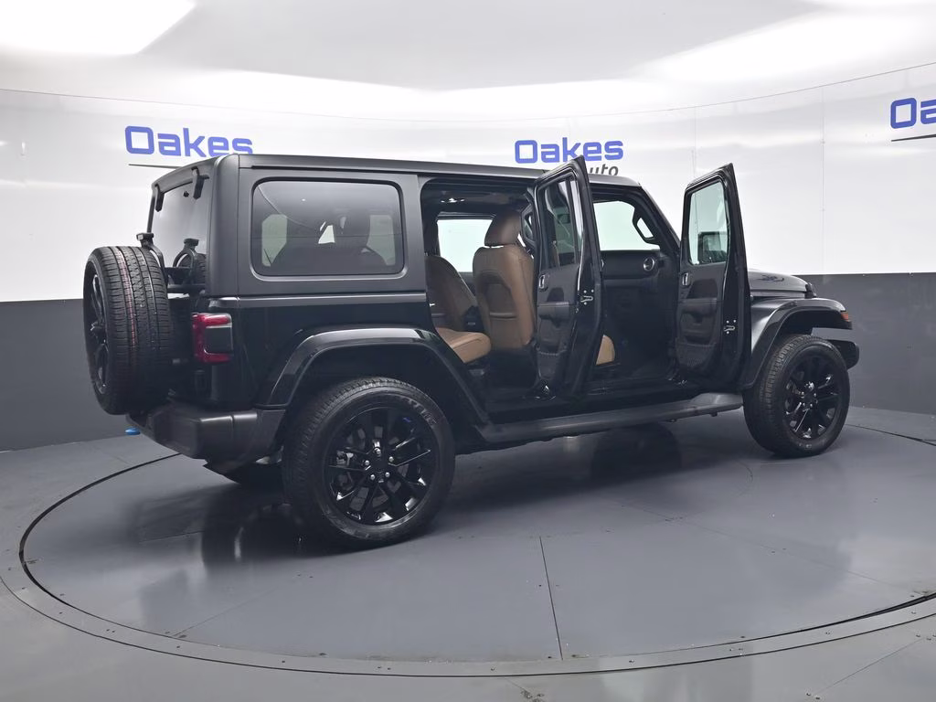 2023 Black Clearcoat Jeep Wrangler Sahara 4xe 4X4 SUV