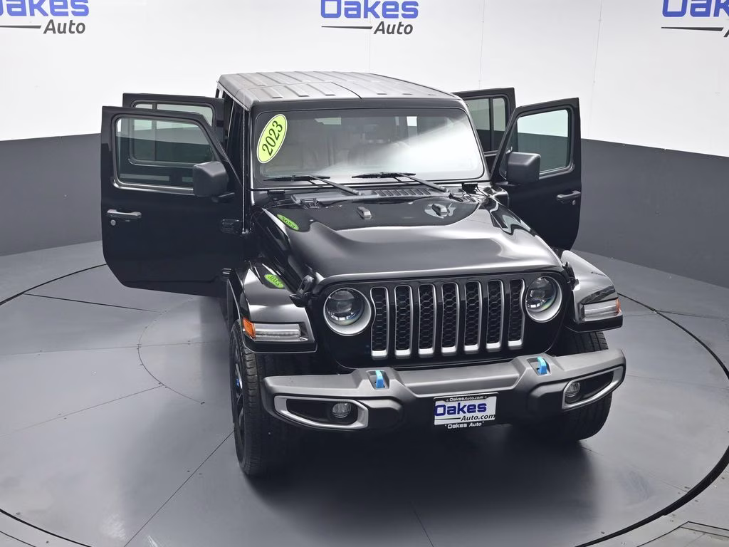 2023 Black Clearcoat Jeep Wrangler Sahara 4xe 4X4 SUV