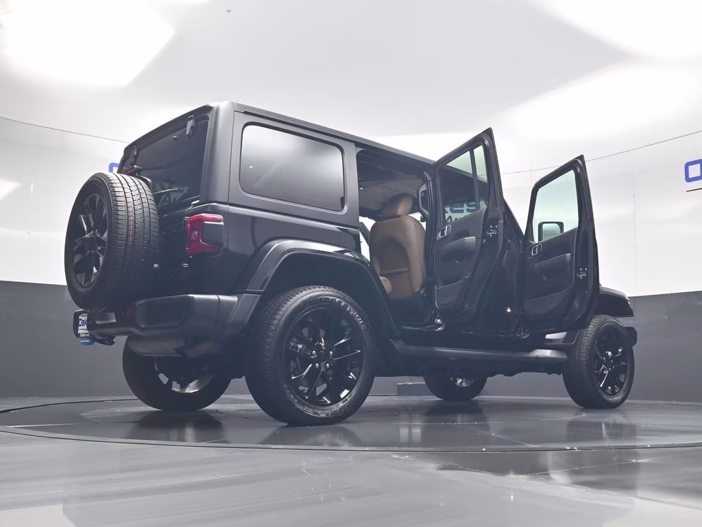 2023 Black Clearcoat Jeep Wrangler Sahara 4xe 4X4 SUV