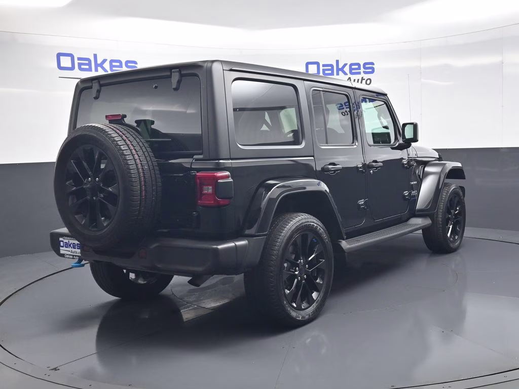 2023 Black Clearcoat Jeep Wrangler Sahara 4xe 4X4 SUV