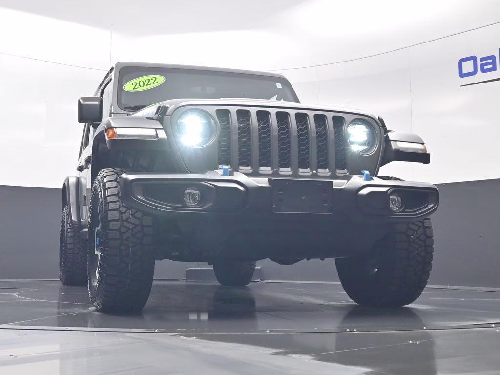 2022 Sting-Gray Clearcoat Jeep Wrangler Unlimited Rubicon 4xe 4X4 SUV