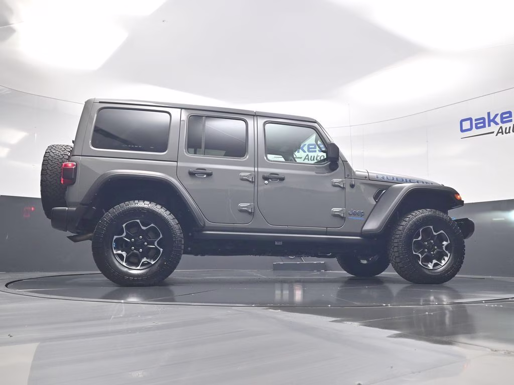 2022 Sting-Gray Clearcoat Jeep Wrangler Unlimited Rubicon 4xe 4X4 SUV