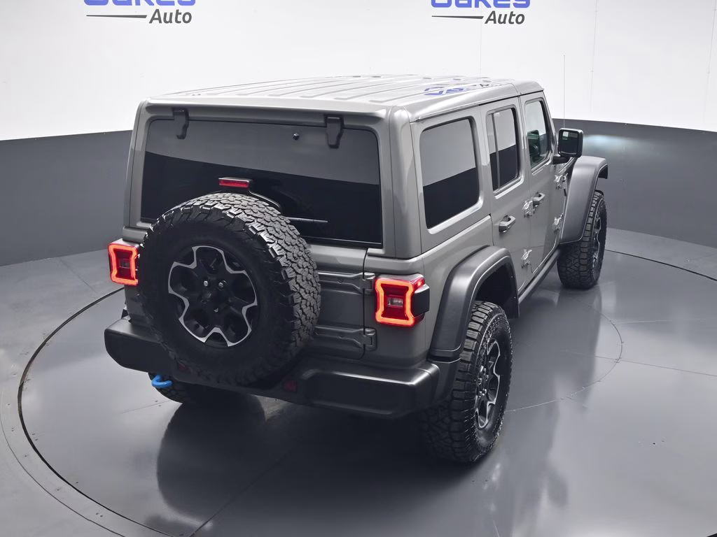 2022 Sting-Gray Clearcoat Jeep Wrangler Unlimited Rubicon 4xe 4X4 SUV