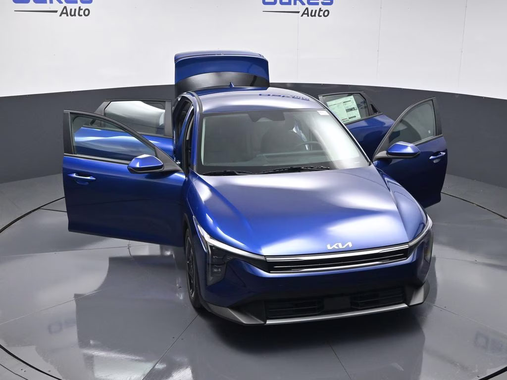 2026 Deep Sea Blue Kia K4 EX FWD Sedan