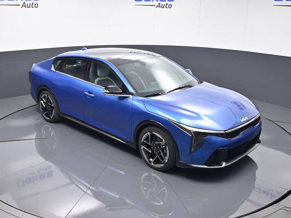 2026 Wave Blue Kia K4 GT-Line FWD Sedan