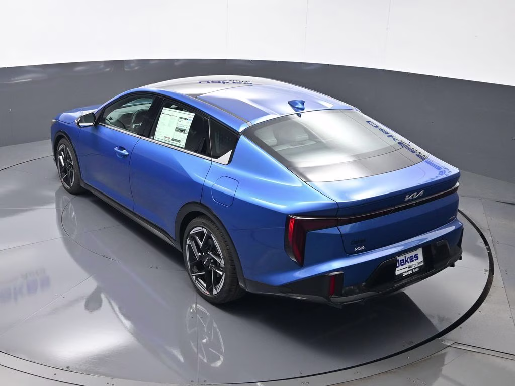2026 Wave Blue Kia K4 GT-Line FWD Sedan