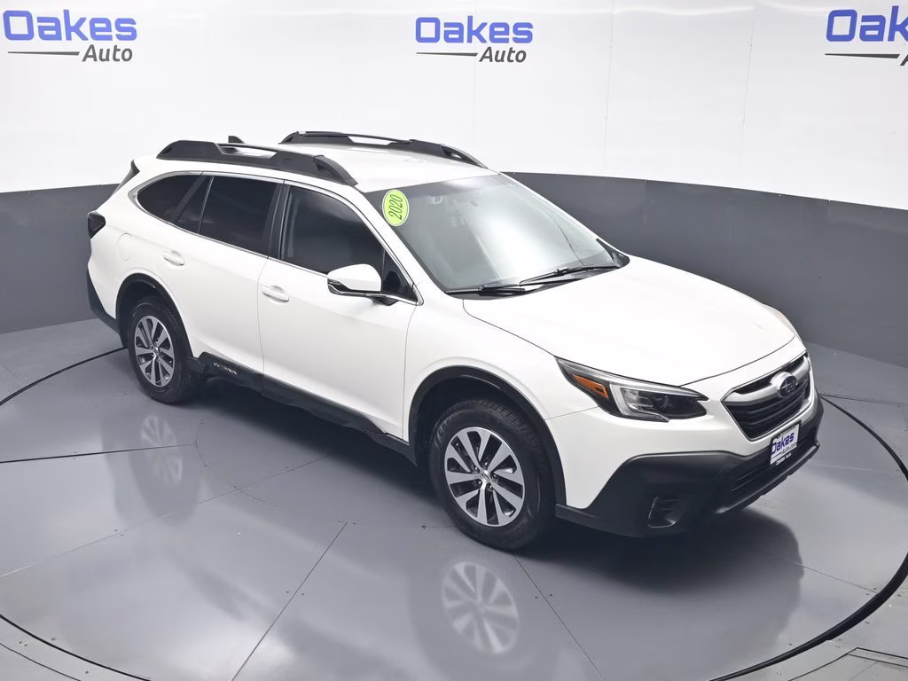 2020 Crystal White Pearl Subaru Outback Premium AWD SUV
