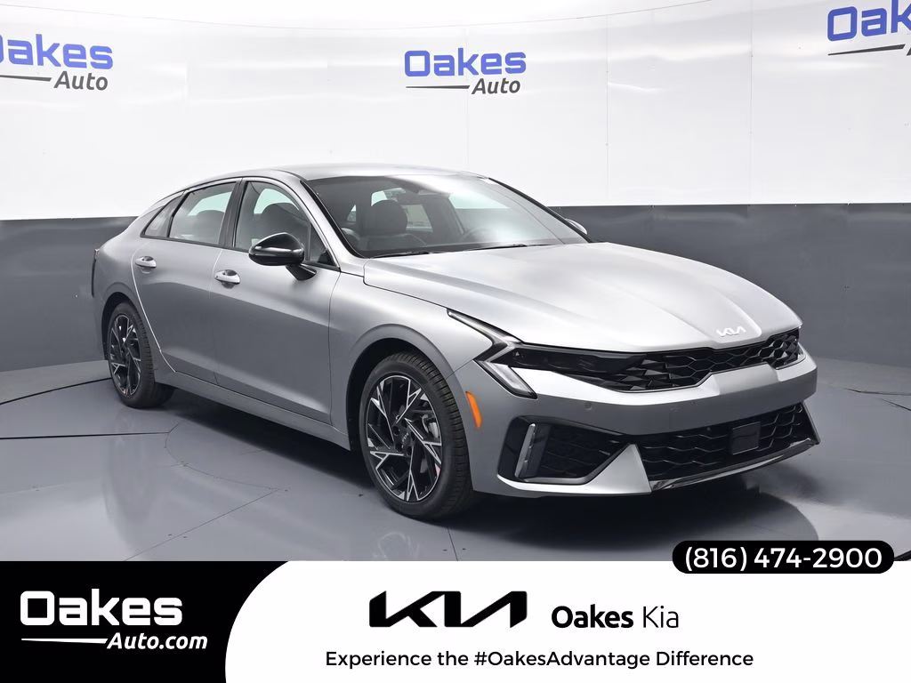 2026 Steel Matte Gray Kia K5 GT-Line AWD Sedan