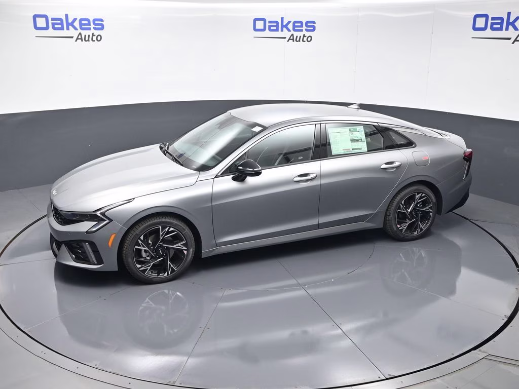 2026 Steel Matte Gray Kia K5 GT-Line AWD Sedan
