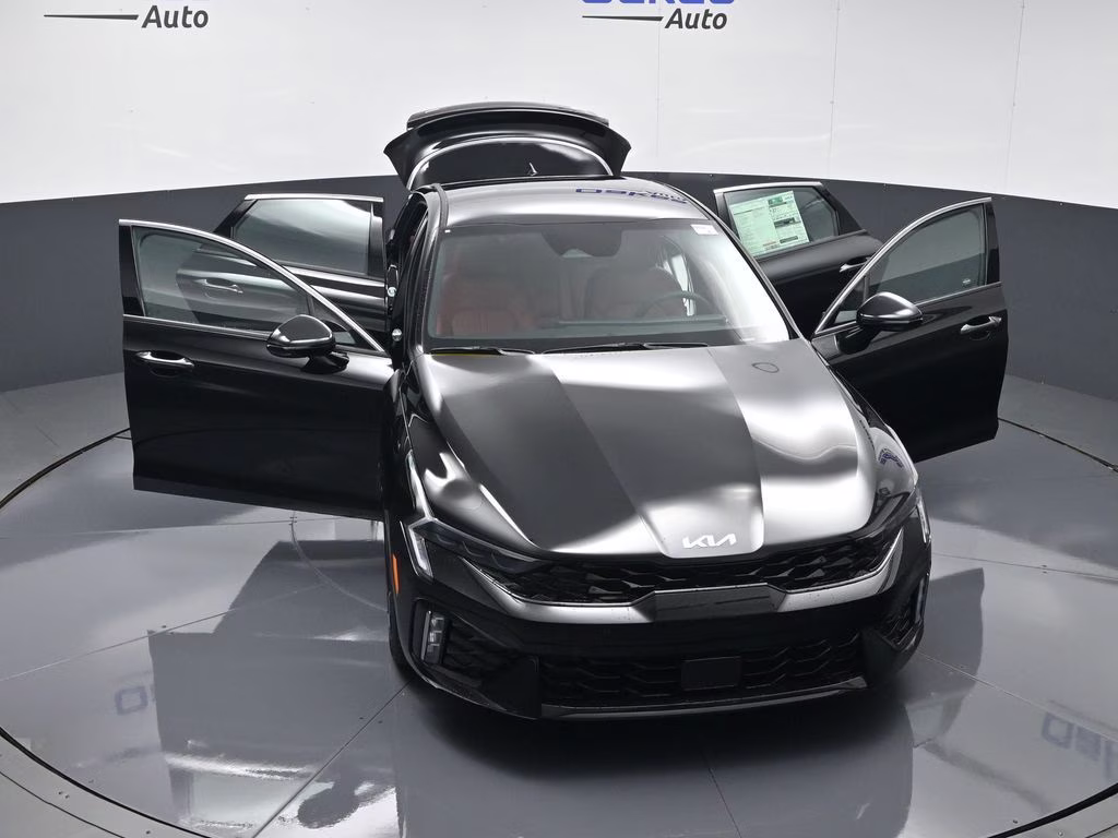 2026 Aurora Black Pearl Kia K5 GT-Line AWD Sedan