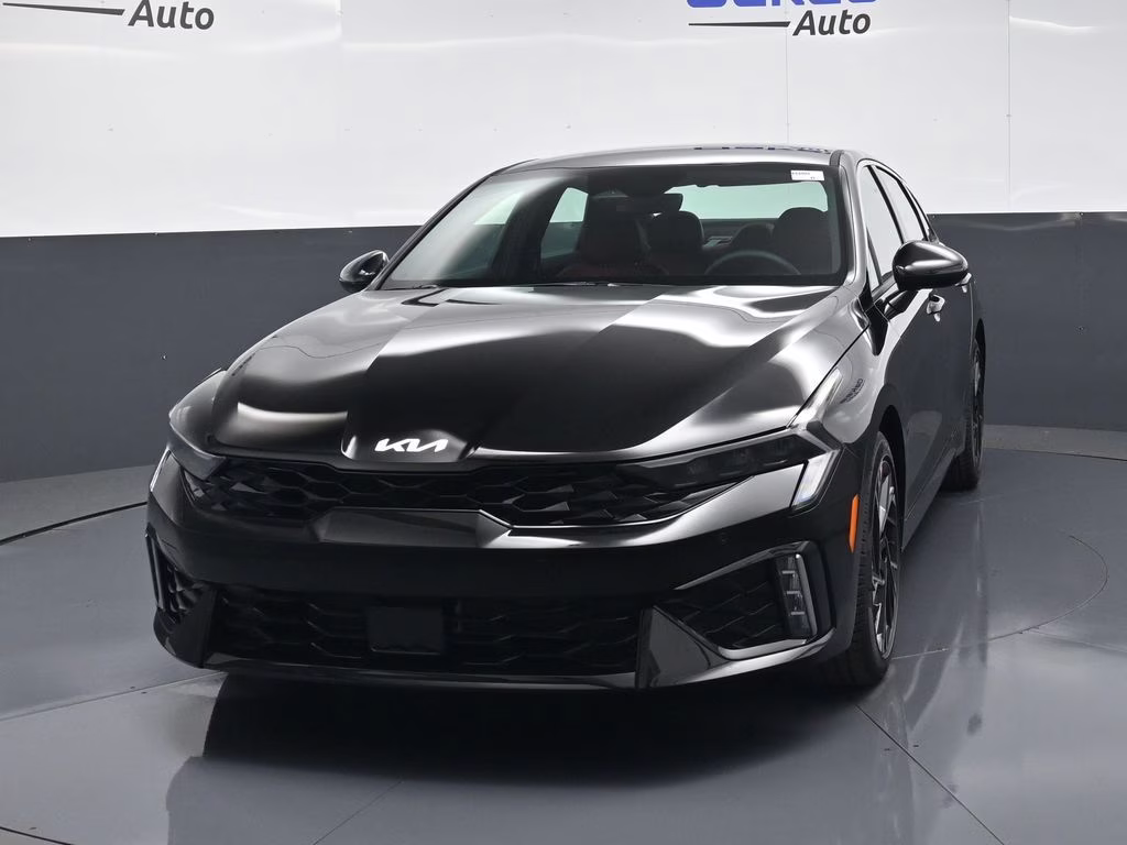 2026 Aurora Black Pearl Kia K5 GT-Line AWD Sedan