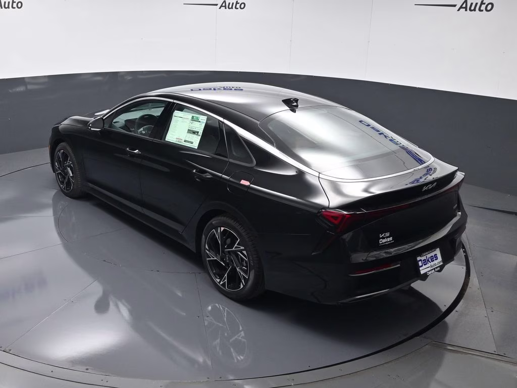 2026 Aurora Black Pearl Kia K5 GT-Line AWD Sedan