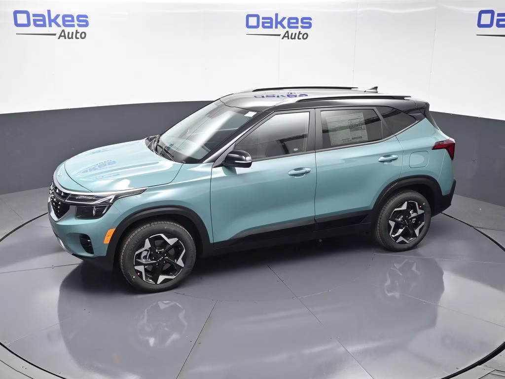 2026 Pluton Blue/Black Roof Kia Seltos S AWD SUV