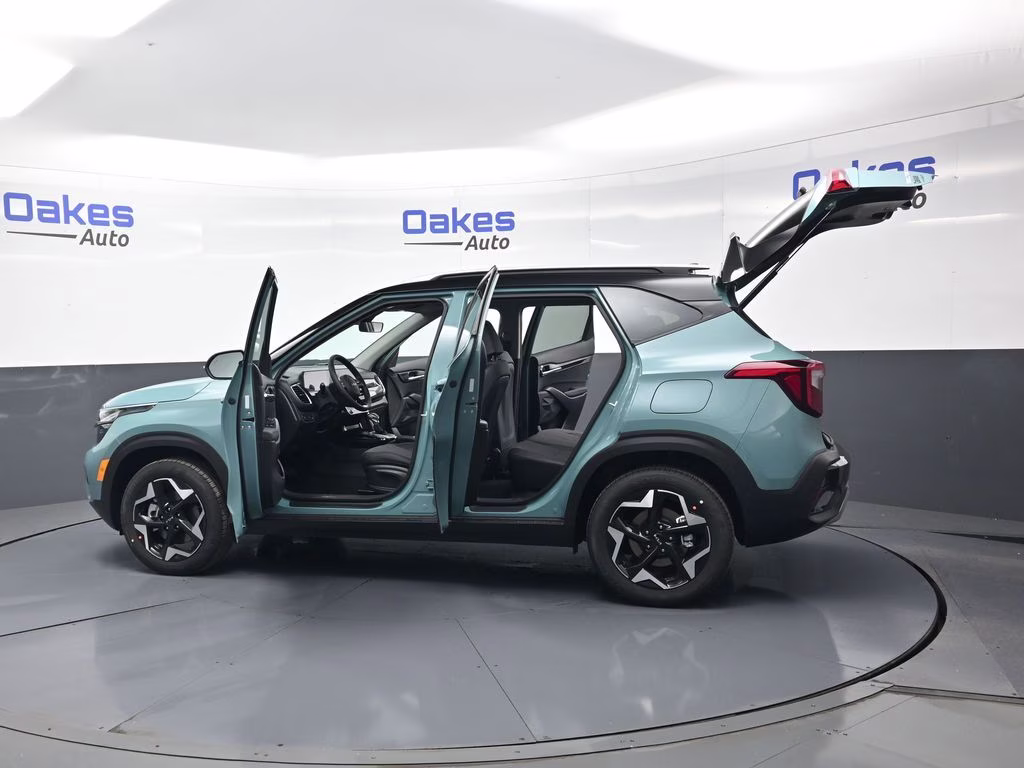 2026 Pluton Blue/Black Roof Kia Seltos S AWD SUV