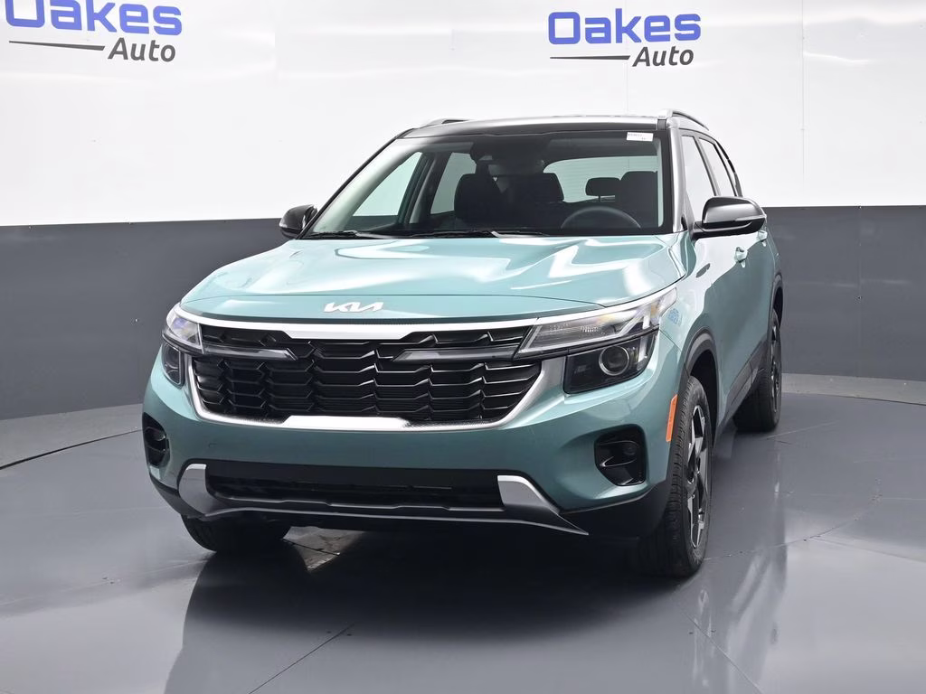 2026 Pluton Blue/Black Roof Kia Seltos S AWD SUV