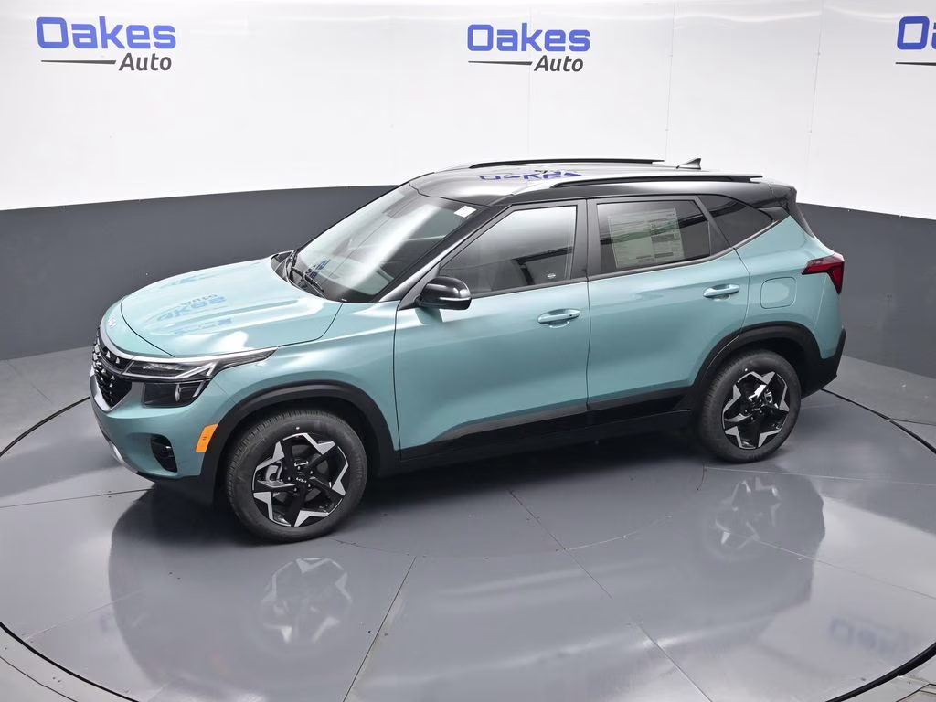 2026 Pluton Blue/Black Roof Kia Seltos S AWD SUV