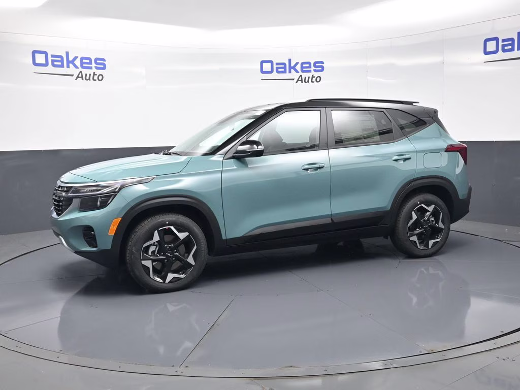 2026 Pluton Blue/Black Roof Kia Seltos S AWD SUV