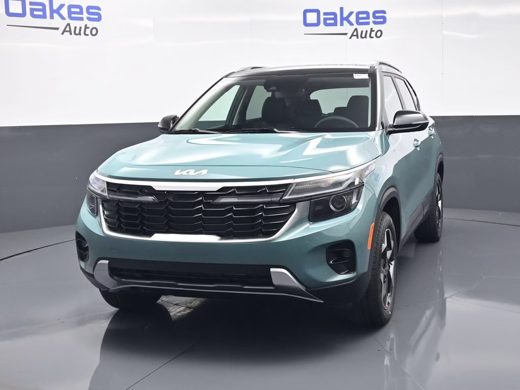 2026 Pluton Blue/Black Roof Kia Seltos S AWD SUV