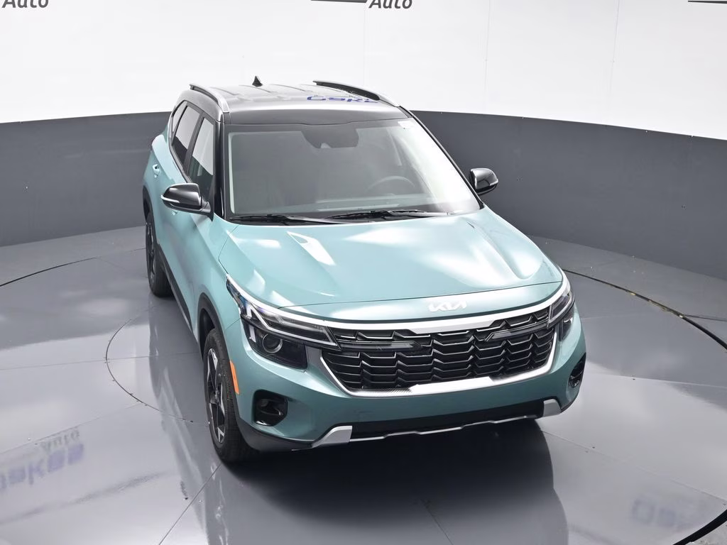 2026 Pluton Blue/Black Roof Kia Seltos S AWD SUV