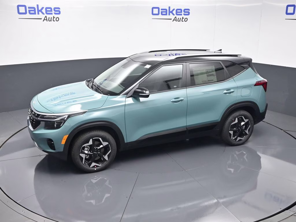 2026 Pluton Blue/Black Roof Kia Seltos S AWD SUV