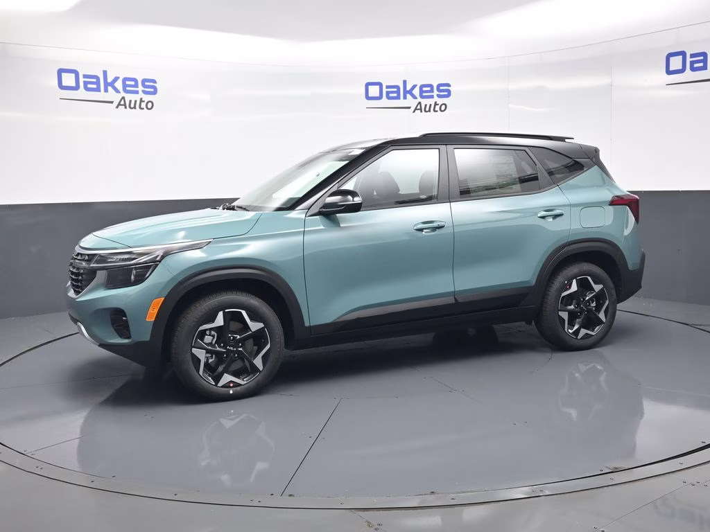 2026 Pluton Blue/Black Roof Kia Seltos S AWD SUV