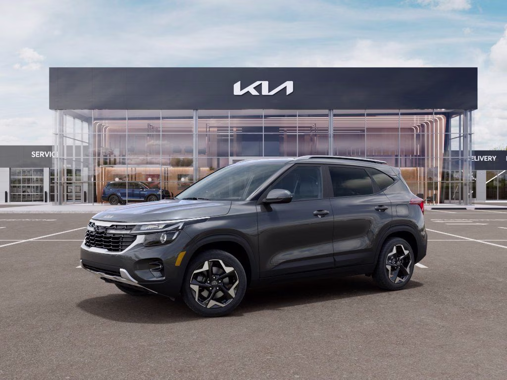 2026 Gravity Gray Kia Seltos S AWD SUV