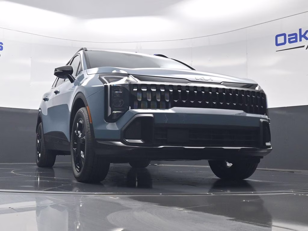 2026 Heritage Blue Kia Sportage Hybrid X-Line AWD SUV
