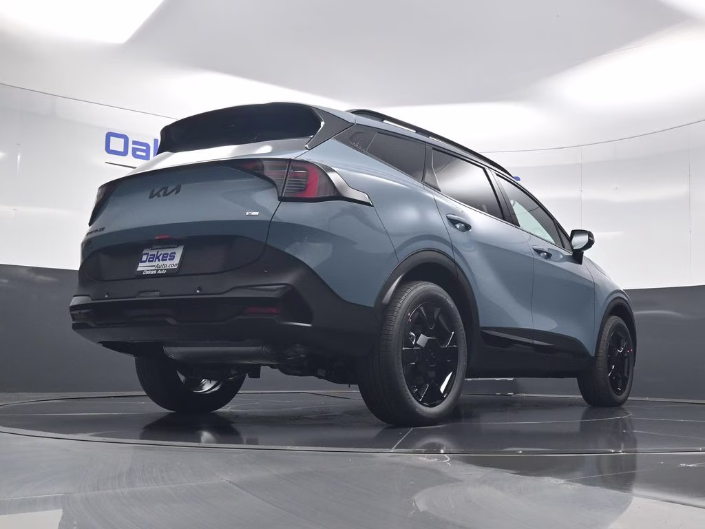 2026 Heritage Blue Kia Sportage Hybrid X-Line AWD SUV