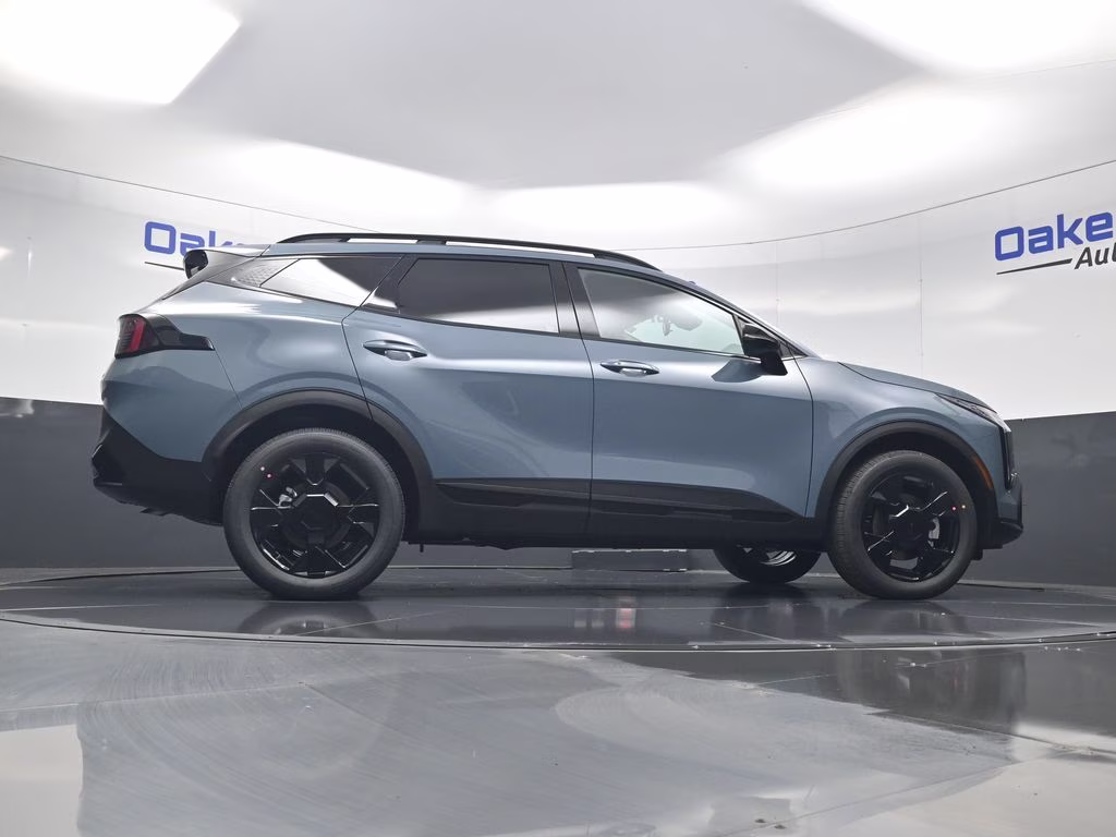 2026 Heritage Blue Kia Sportage Hybrid X-Line AWD SUV