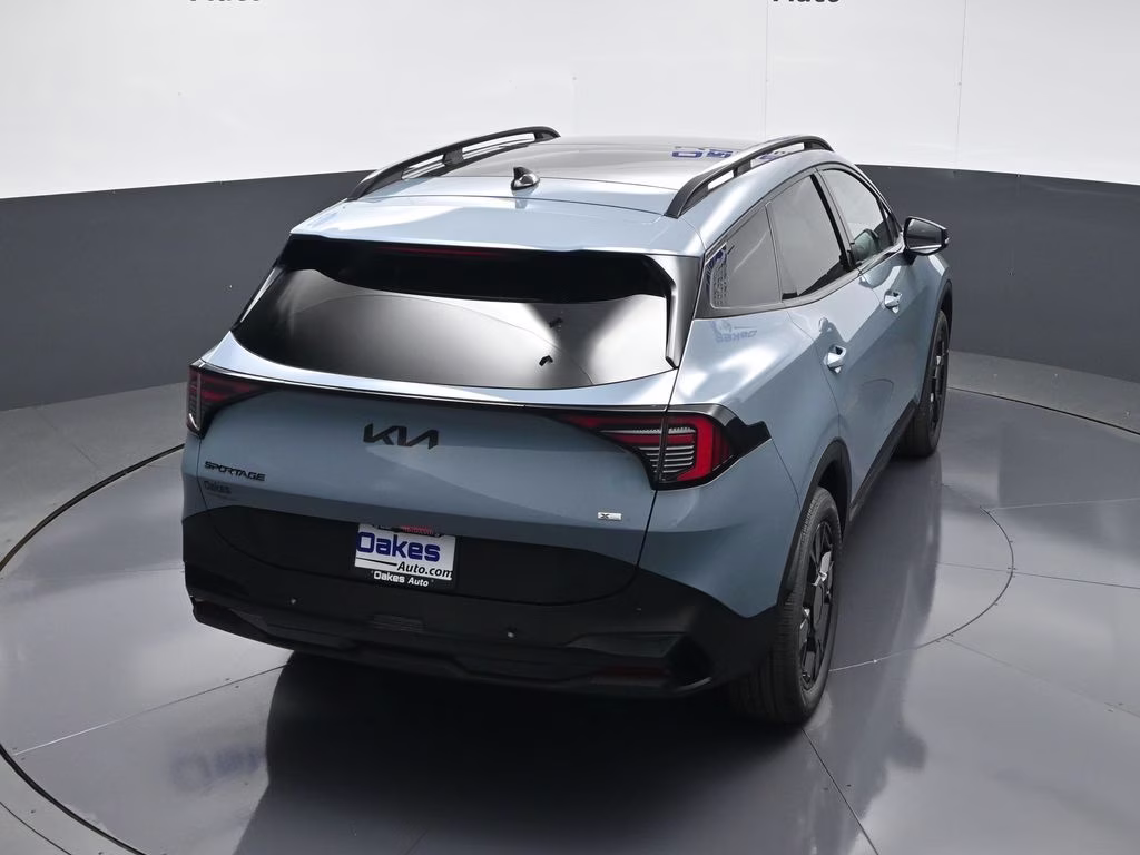 2026 Heritage Blue Kia Sportage Hybrid X-Line AWD SUV