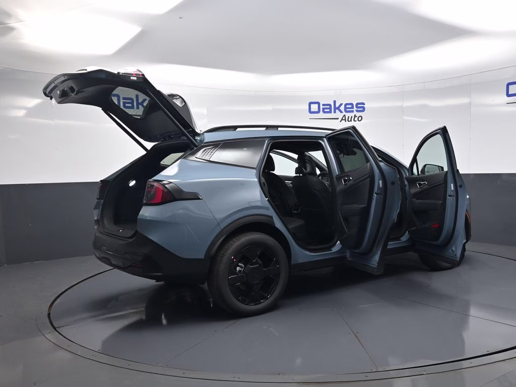 2026 Heritage Blue Kia Sportage Hybrid X-Line AWD SUV