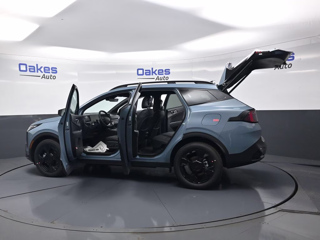 2026 Heritage Blue Kia Sportage Hybrid X-Line AWD SUV