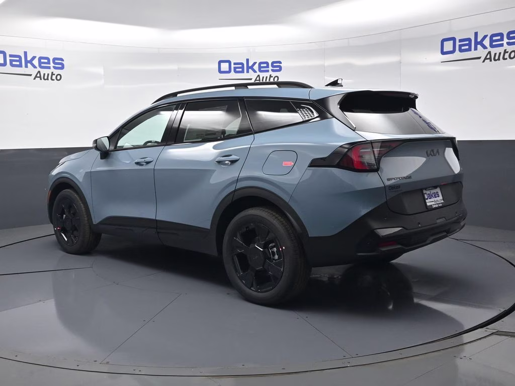 2026 Heritage Blue Kia Sportage Hybrid X-Line AWD SUV
