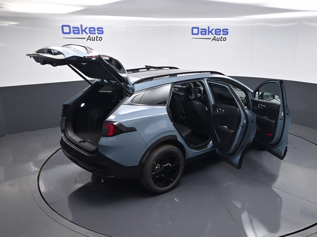 2026 Heritage Blue Kia Sportage Hybrid X-Line AWD SUV