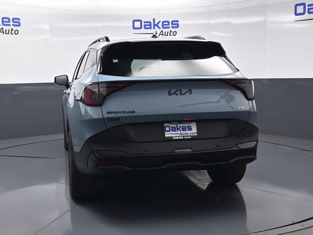 2026 Heritage Blue Kia Sportage Hybrid X-Line AWD SUV