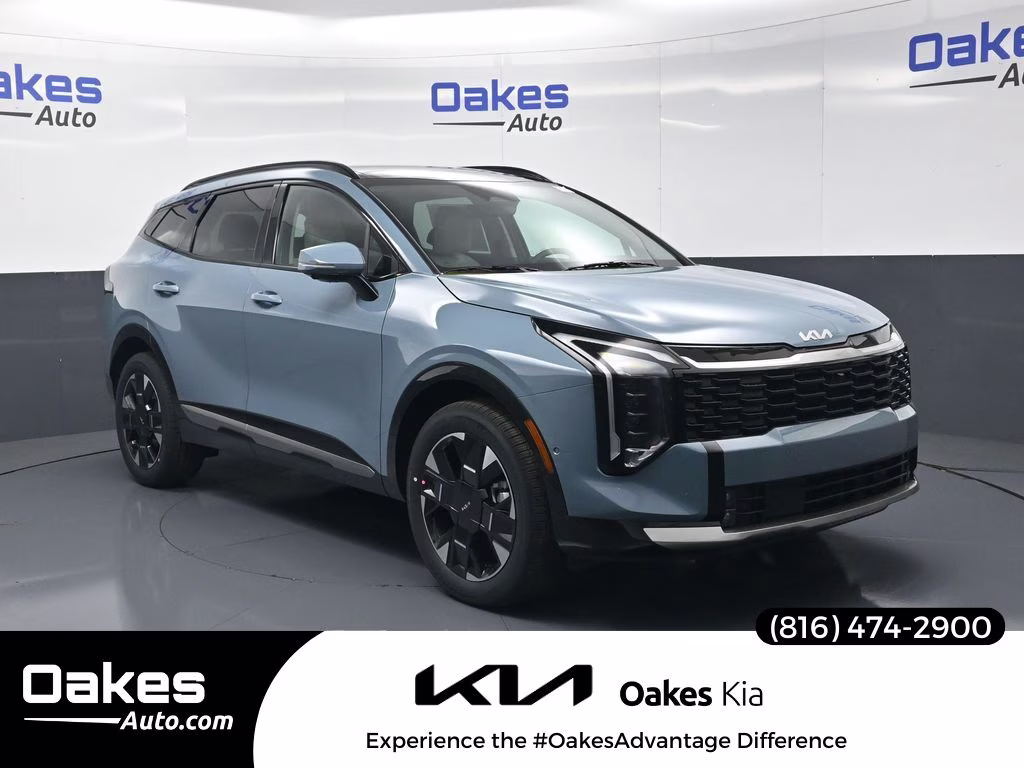 2026 Heritage Blue Kia Sportage Hybrid SX-Prestige AWD SUV