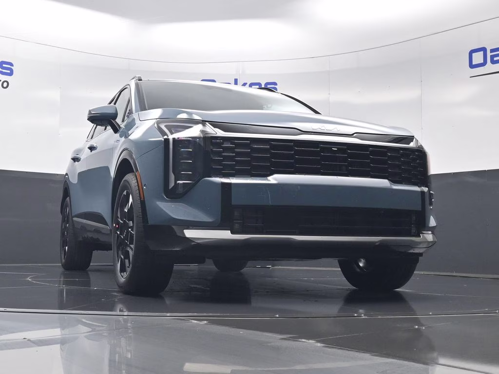 2026 Heritage Blue Kia Sportage Hybrid SX-Prestige AWD SUV