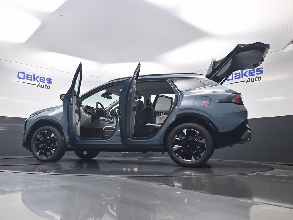 2026 Heritage Blue Kia Sportage Hybrid SX-Prestige AWD SUV