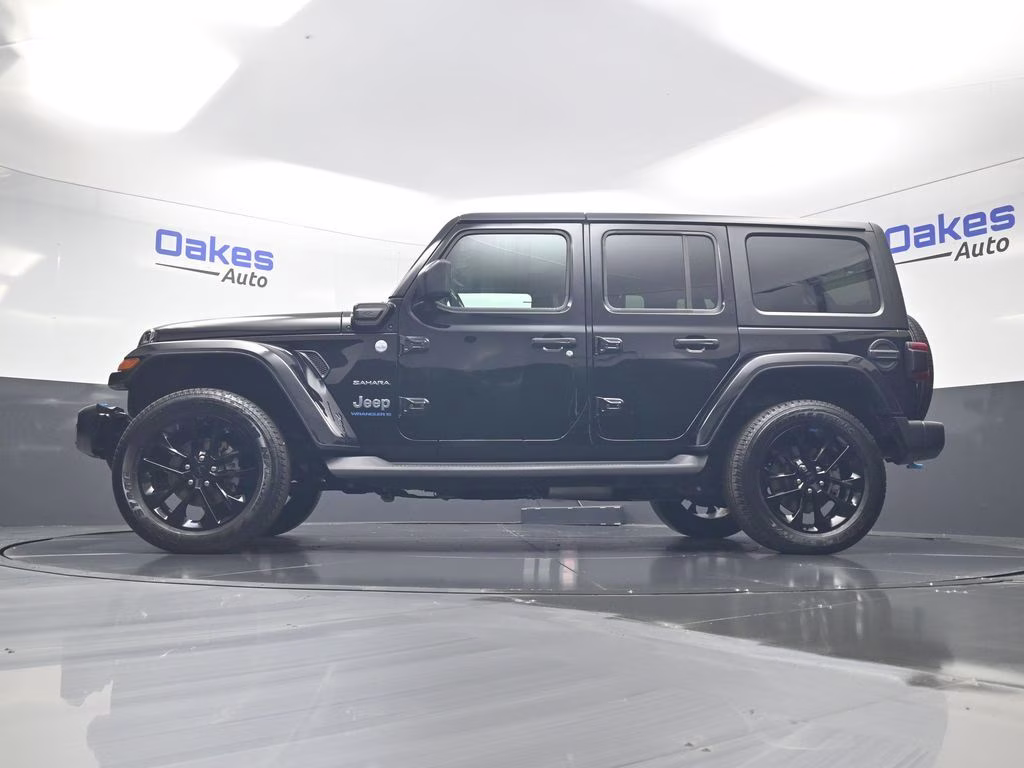 2023 Black Clearcoat Jeep Wrangler Sahara 4xe 4X4 SUV