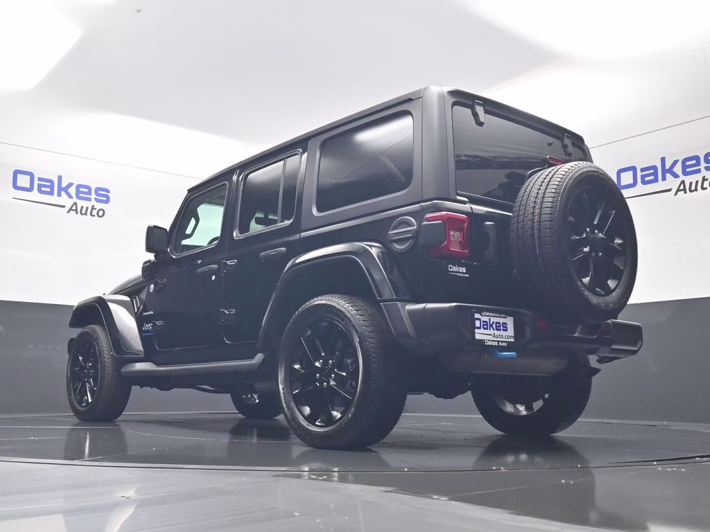 2023 Black Clearcoat Jeep Wrangler Sahara 4xe 4X4 SUV