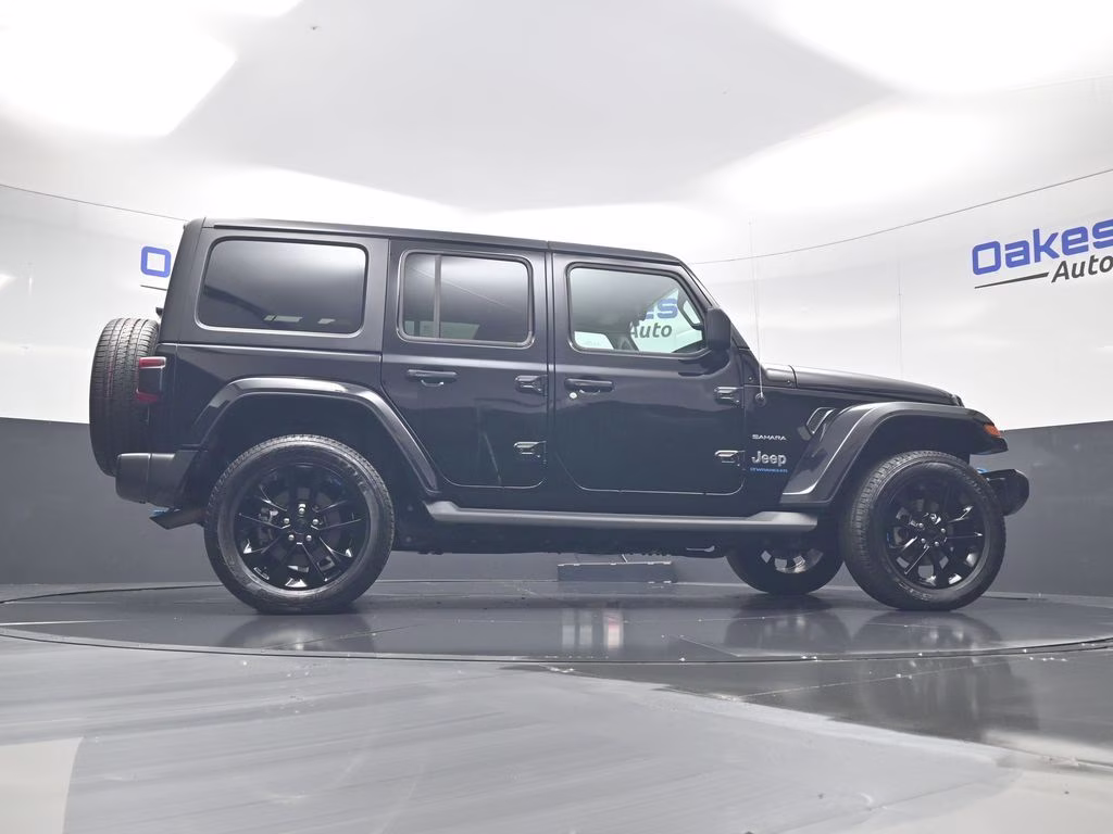 2023 Black Clearcoat Jeep Wrangler Sahara 4xe 4X4 SUV