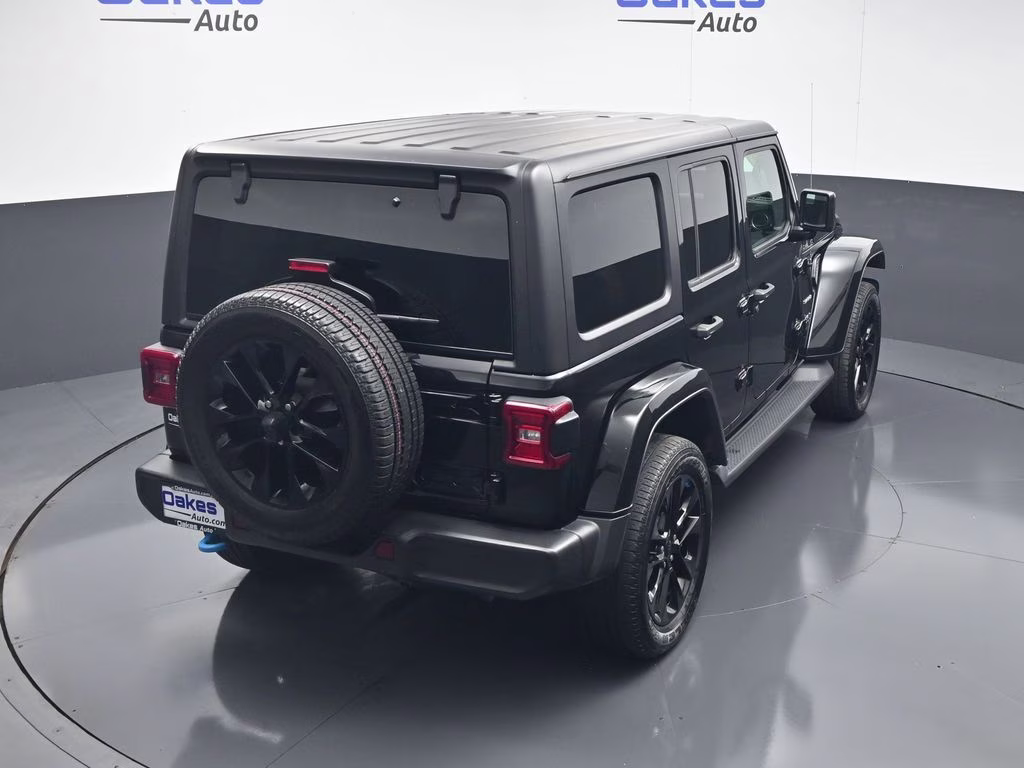 2023 Black Clearcoat Jeep Wrangler Sahara 4xe 4X4 SUV