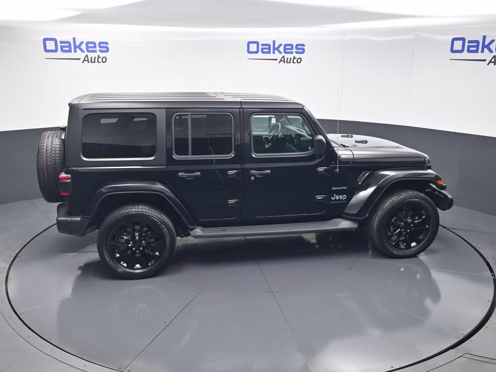 2023 Black Clearcoat Jeep Wrangler Sahara 4xe 4X4 SUV