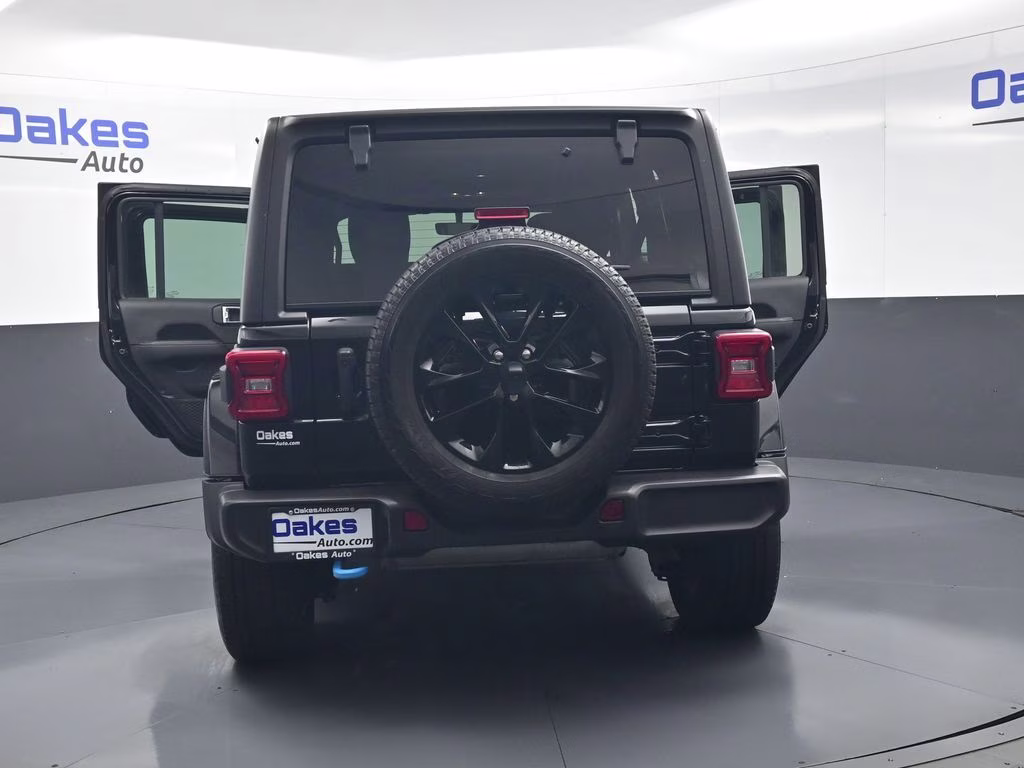 2023 Black Clearcoat Jeep Wrangler Sahara 4xe 4X4 SUV