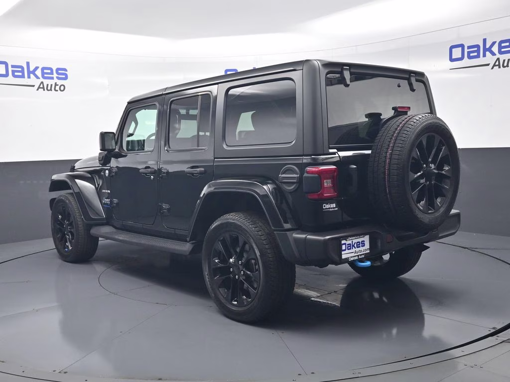 2023 Black Clearcoat Jeep Wrangler Sahara 4xe 4X4 SUV