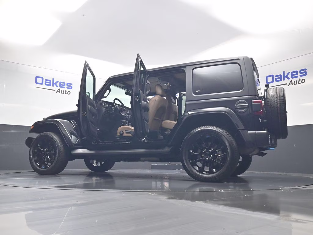 2023 Black Clearcoat Jeep Wrangler Sahara 4xe 4X4 SUV