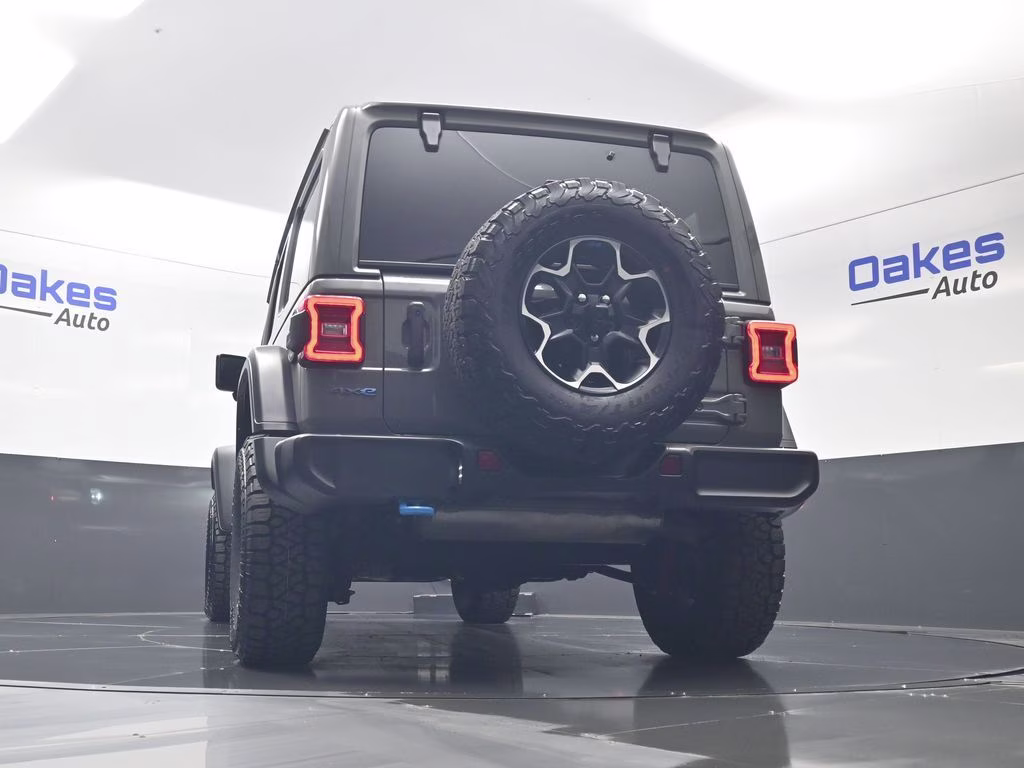 2022 Sting-Gray Clearcoat Jeep Wrangler Unlimited Rubicon 4xe 4X4 SUV