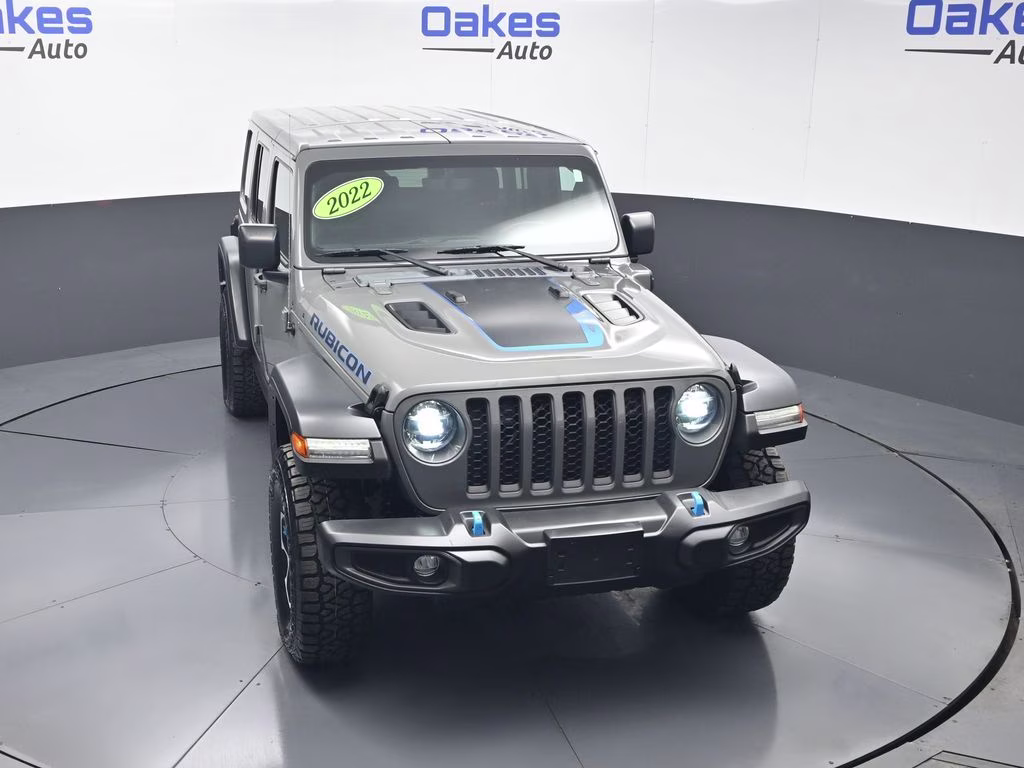 2022 Sting-Gray Clearcoat Jeep Wrangler Unlimited Rubicon 4xe 4X4 SUV